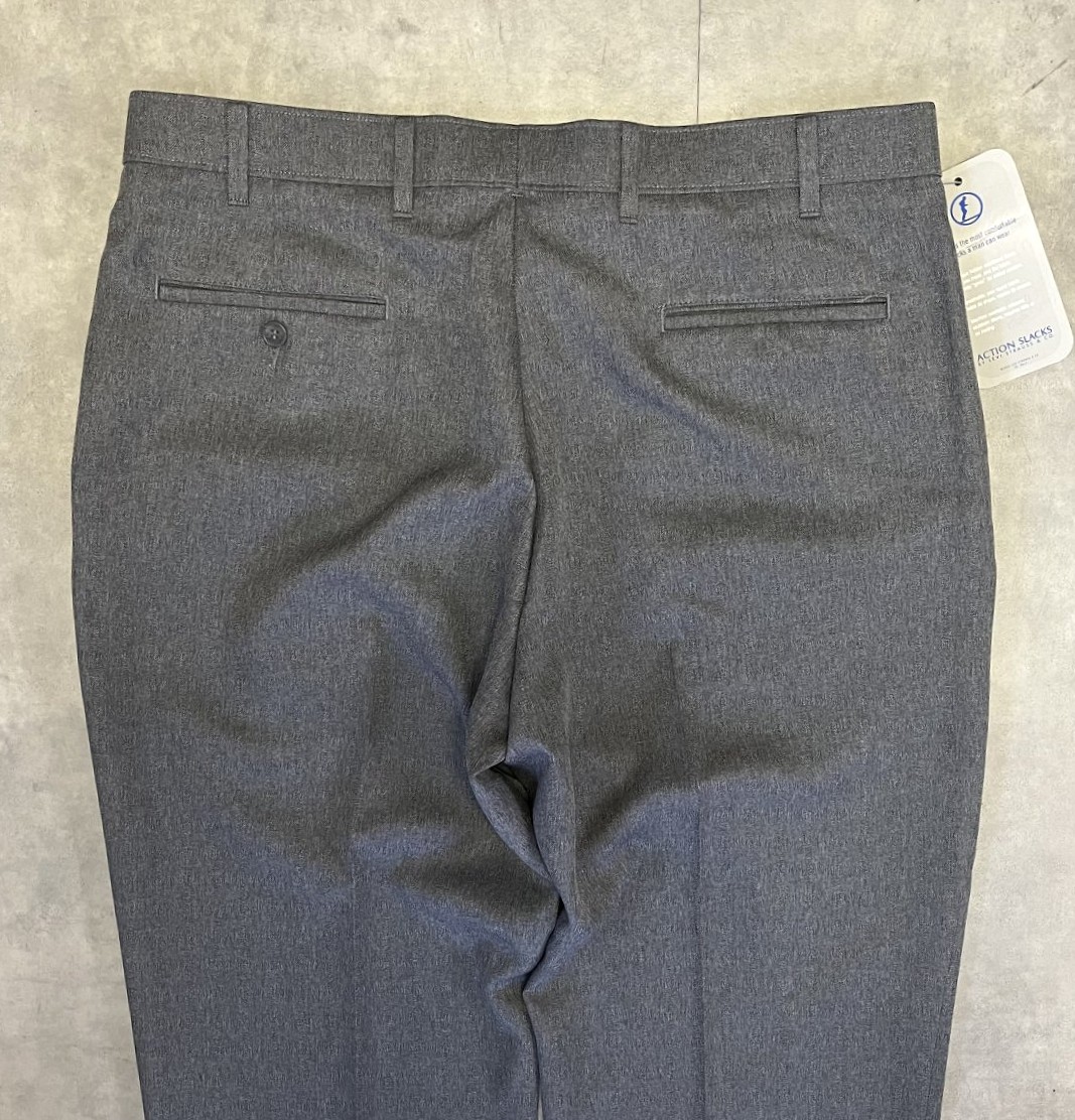 画像: 00'S LEVIS "ACTION SLACKS" スラックス グレー (DEADSTOCK)