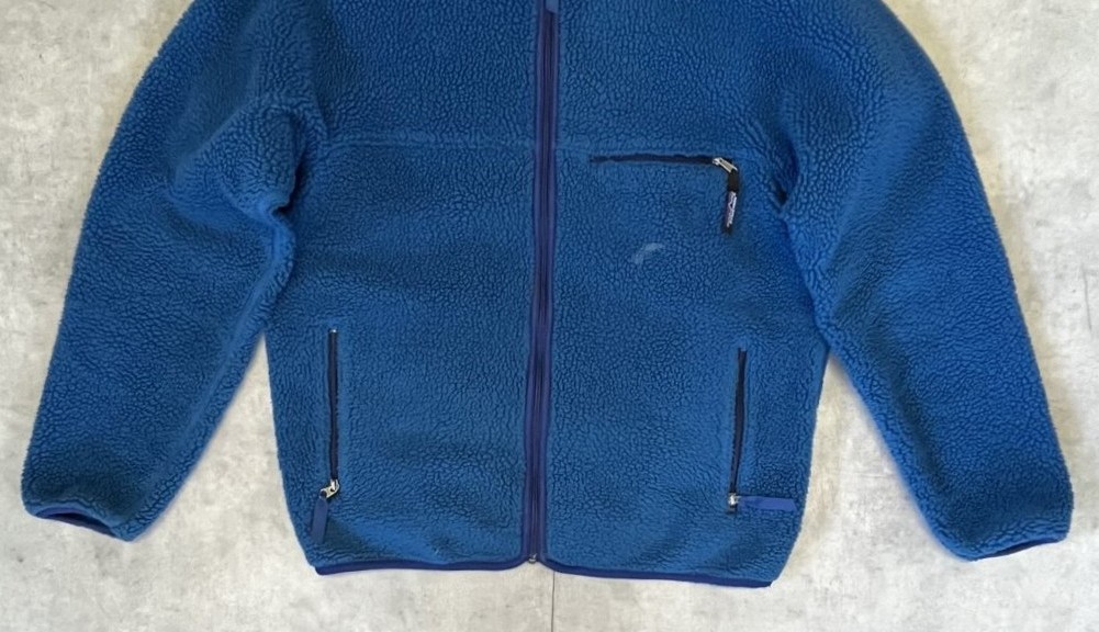 画像: 90'S PATAGONIA 旧タグ ベビーレトロカーディガン ウルトラマリン USA製 (VINTAGE)