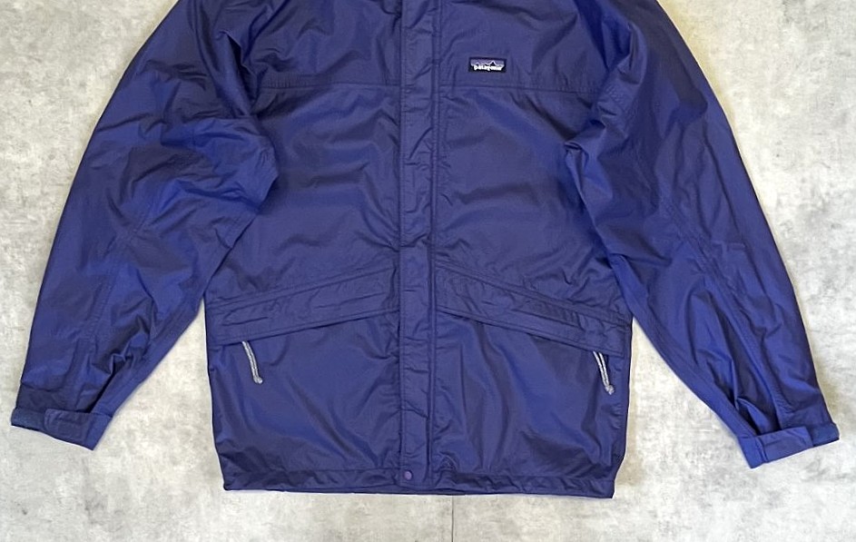 画像: 90'S PATAGONIA "TORRENTSHELL" ナイロンジャケット ネイビー/ブラック (VINTAGE)
