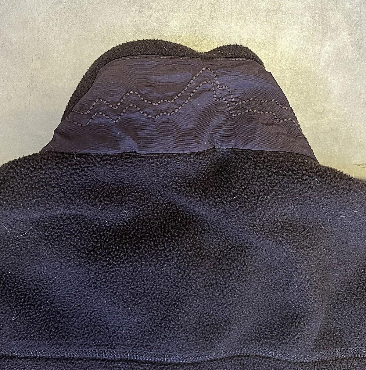 画像5: 07'S PATAGONIA シンチラ フルジップジャケット ブラック (VINTAGE)