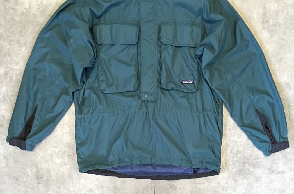 画像: 90'S PATAGONIA "SKANORAK" ナイロン アノラック グリーン (VINTAGE)