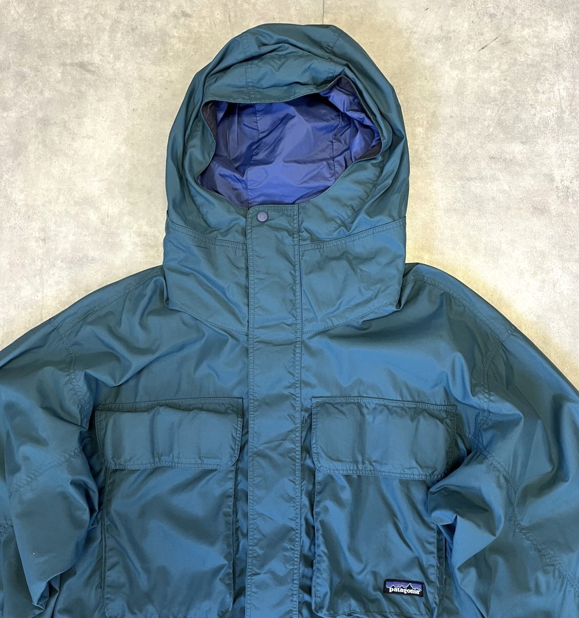 画像: 90'S PATAGONIA "SKANORAK" ナイロン アノラック グリーン (VINTAGE)