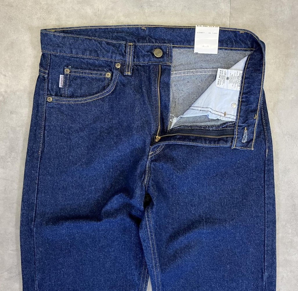 画像: 00'S CARHARTT デニム ジーンズ インディゴ W31L30 USA製 (DEADSTOCK)