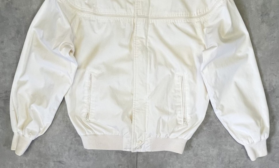 画像: 90'S PAR FOUR SPORTSWEAR カップショルダー ダービージャケット ホワイト (VINTAGE)
