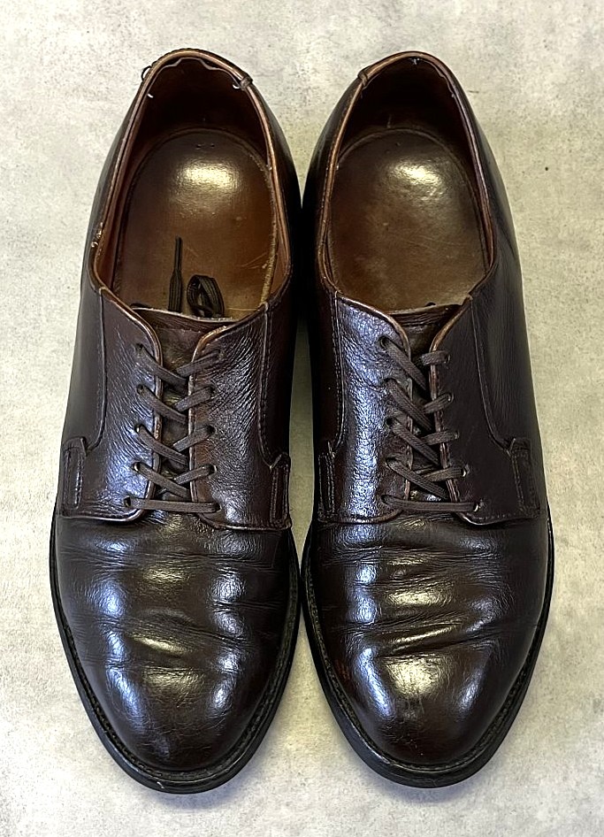 画像: 80'S RED WING 9401 "プリント羽タグ" SR/USAタグ無し シボレザー ポストマンシューズ ブラウン USA製 (VINTAGE)