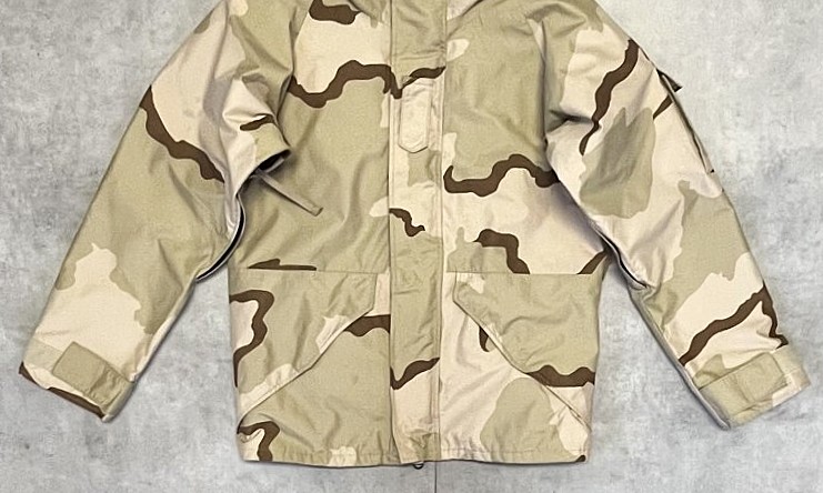 画像: アメリカ軍 US ARMY ECWCS "GEN1後期モデル" GORE-TEX パーカー デザートカモ S-SHORT (VINTAGE)
