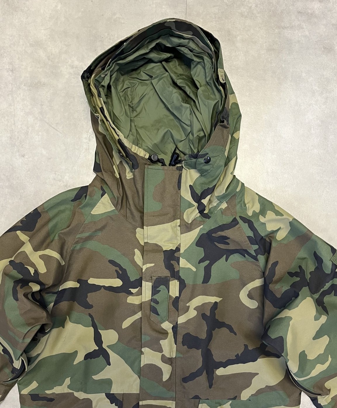 画像: アメリカ軍 US ARMY ECWCS "GEN1後期モデル" GORE-TEX パーカー ウッドランドカモ M-SHORT (VINTAGE)