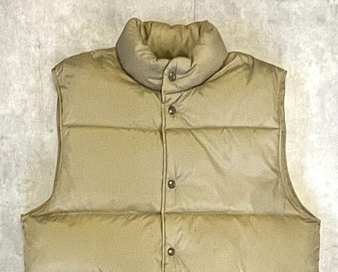 画像: 90'S LL Bean グースダウン ダウンベスト タン (VINTAGE)