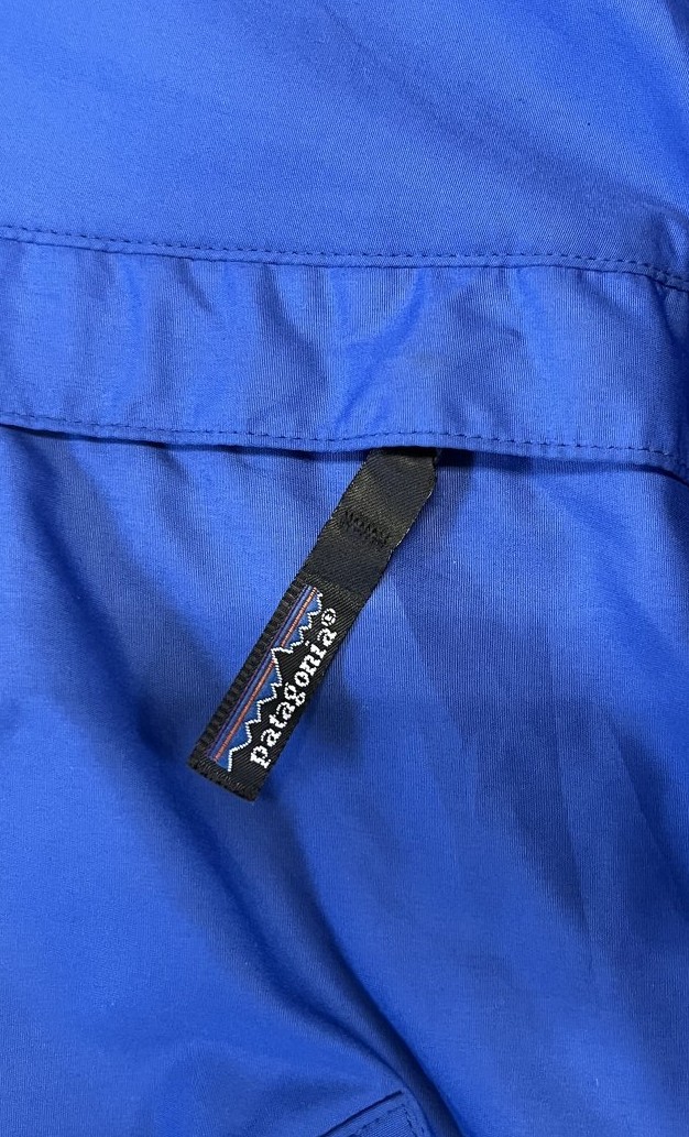 画像3: 80'S PATAGONIA 旧タグ 裏地CAPILENE ナイロンジャケット ブルー USA製 (VINTAGE)