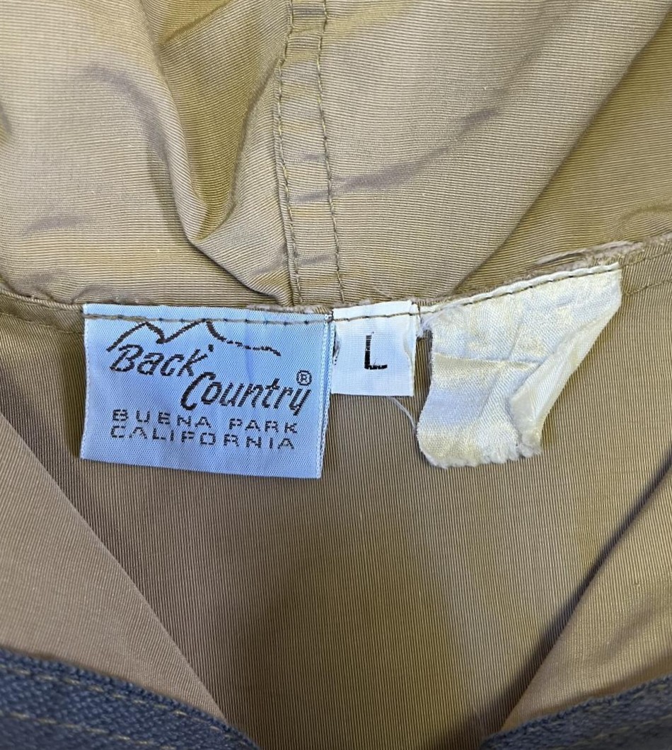画像2: 70'S BACK COUNTRY アノラックパーカー ベージュ (VINTAGE)