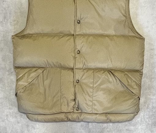 画像: 90'S LL Bean グースダウン ダウンベスト タン (VINTAGE)