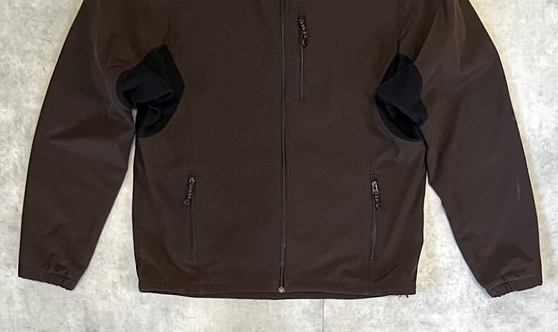 画像: BLACK DIAMOND 裏地マイクロフリース ソフトシェルジャケット ブラウン/ブラック (VINTAGE)