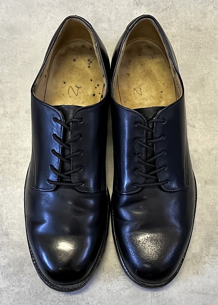 画像: 80'S アメリカ軍 US NAVY "CRADDOCK TERRY製" レザーソール サービスシューズ (VINTAGE)