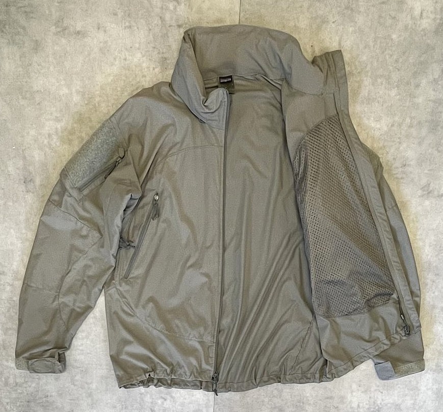 画像3: アメリカ軍 PCU PATAGONIA GENII LEVEL5 ソフトシェルジャケット アルファグリーン (USED) 