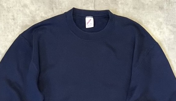 画像: 80'S JERZEES クルーネック スウェットシャツ ネイビー USA製 (VINTAGE)