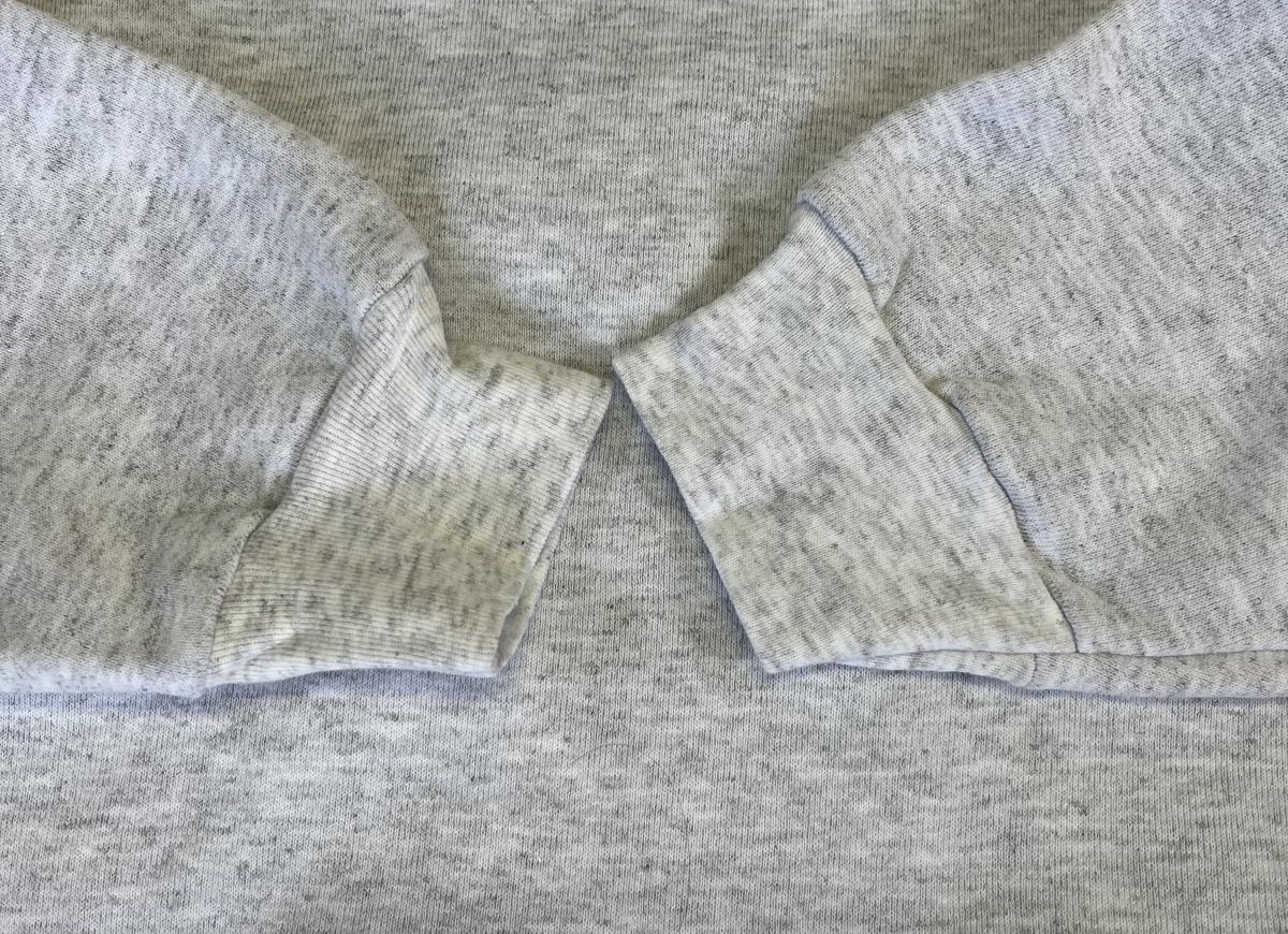 画像: 90'S UNKNOWN クルーネック スウェットシャツ アッシュグレー USA製 (VINTAGE)