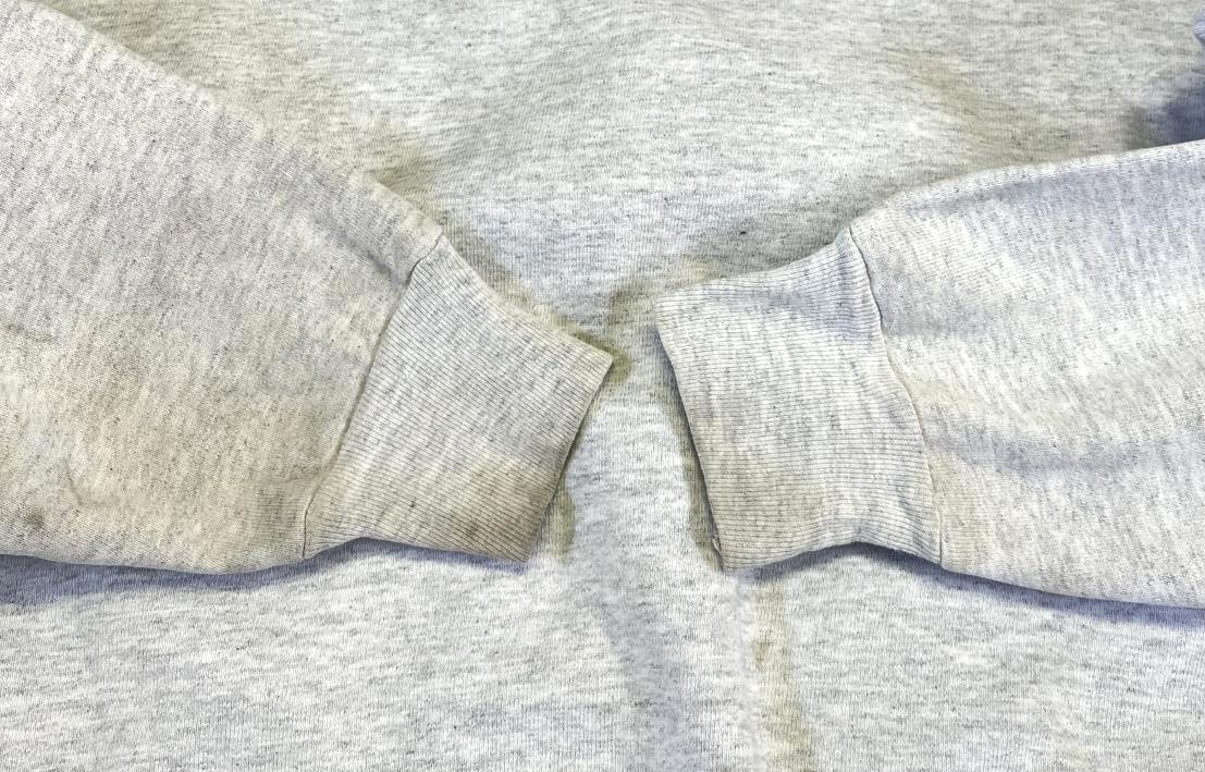 画像: 90'S FRUIT OF THE LOOM クルーネック ヘビーウエイト スウェットシャツ アッシュグレー USA製 (VINTAGE)