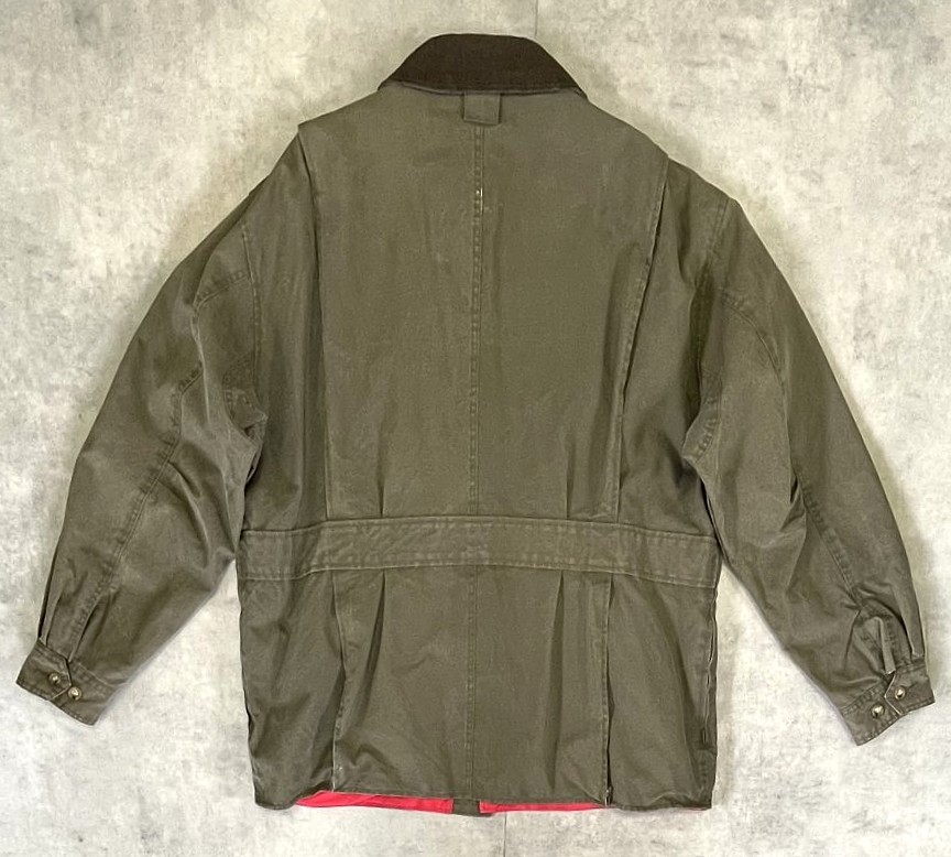 画像5: 00'S ORVIS 襟コーデュロイ ハンティングジャケット オリーブ (VINTAGE)