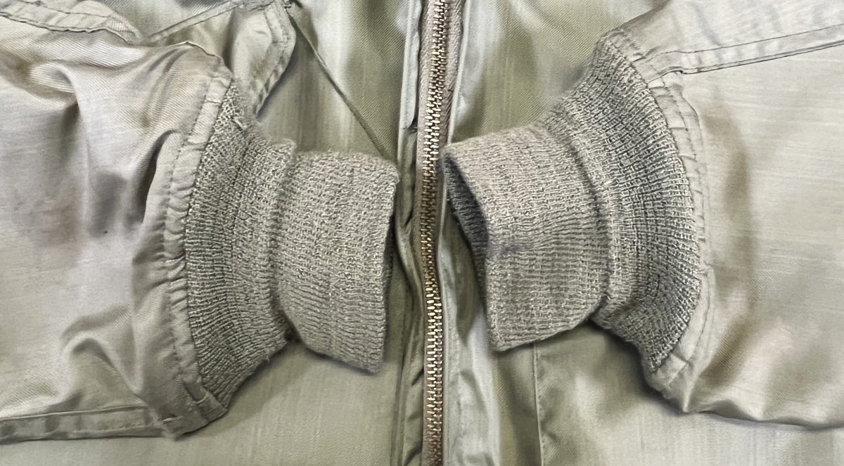 画像: 80'S アメリカ軍 USAF "CWU-36/P"  初期モデル アラミド フライトジャケット セージグリーン (VINTAGE) 