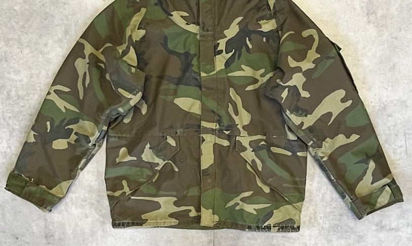 画像: 80'S アメリカ軍 US ARMY ECWCS "GEN1前期モデル" GORE-TEX パーカー ウッドランドカモ M-SHORT (VINTAGE)