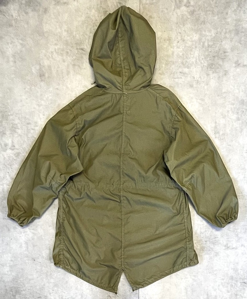 画像4: 80'S アメリカ軍 US ARMY コットン スノーカモパーカー 後染めオリーブ (VINTAGE)