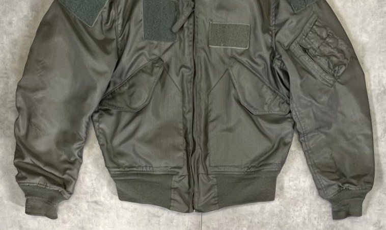 画像: 80'S アメリカ軍 USAF "CWU-36/P"  初期モデル アラミド フライトジャケット セージグリーン (VINTAGE) 