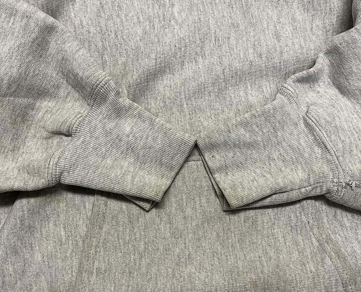 画像: 90'S CHAMPION "CORNELL ATHLETICS" 刺繍タグ リバースウィーブ パーカー グレー USA製 (VINTAGE)