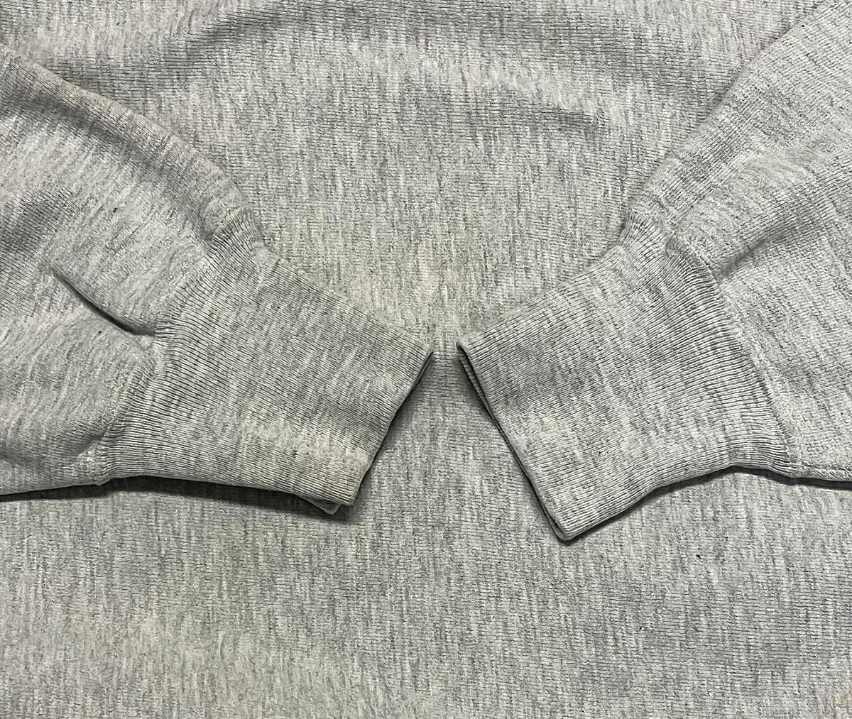 画像: 90'S CHAMPION "KELLOGG" 刺繍タグ リバースウィーブ グレー USA製 (VINTAGE)