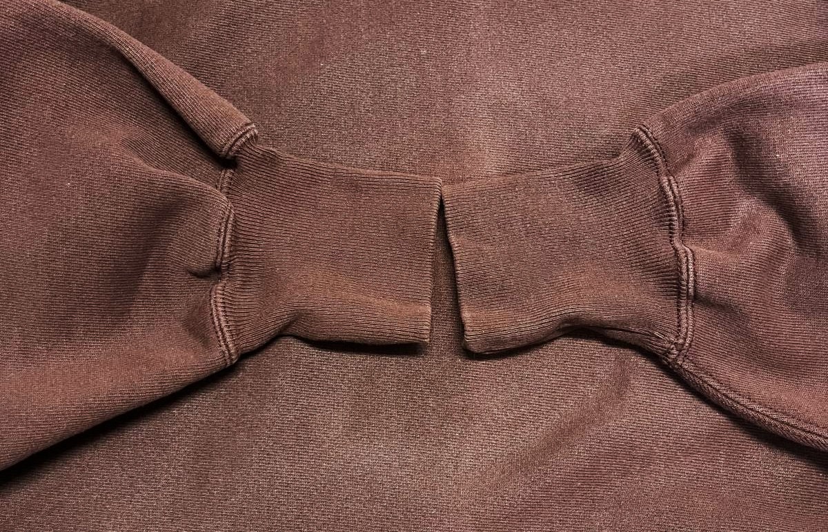 画像: 90'S CHAMPION "BOSTON COLLEGE" 刺繍タグ リバースウィーブ ダークバーガンディ メキシコ製 (VINTAGE)