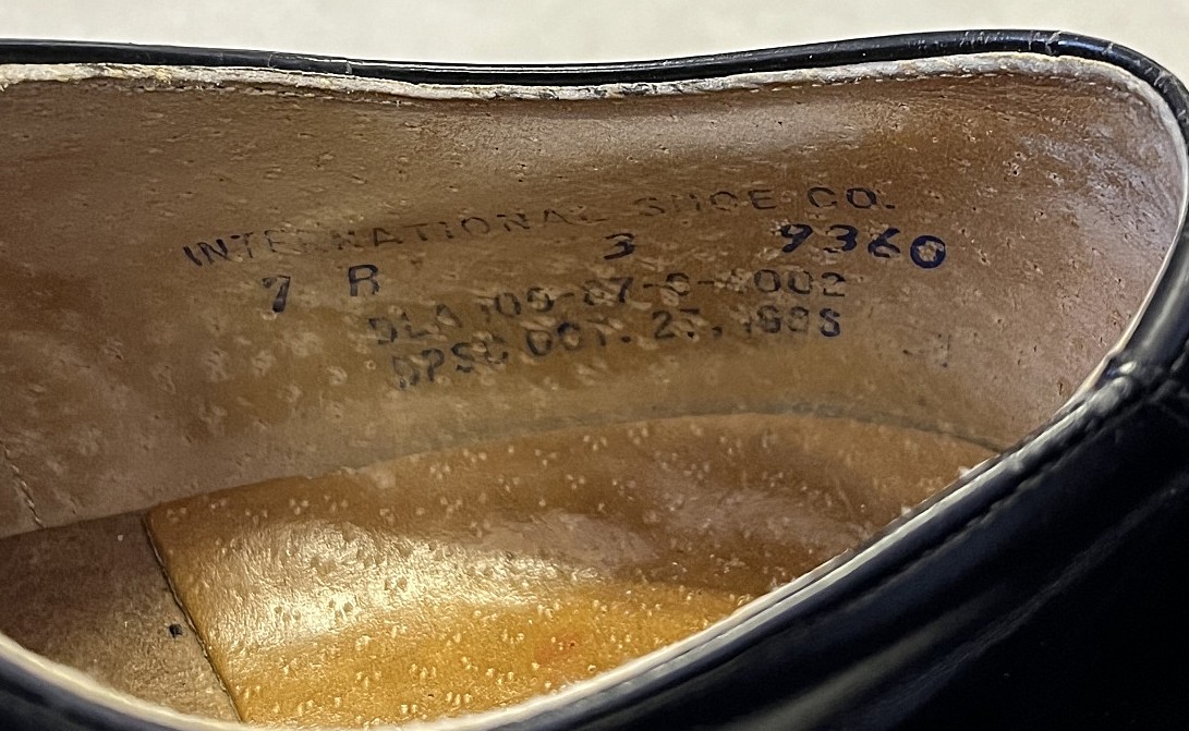 画像: 80'S アメリカ軍 US NAVY "INTERNATIONAL SHOE CO製" ラバーソール サービスシューズ (VINTAGE)