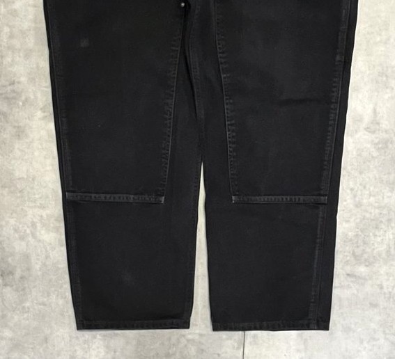 画像: CARHARTT ダブルニー ダック ペインターパンツ ブラック W38L30 (VINTAGE)