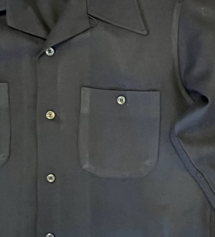 画像: 70'S PENDLETON "BOARD SHIRT" ウール オープンカラーシャツ ネイビー USA製 (VINTAGE)