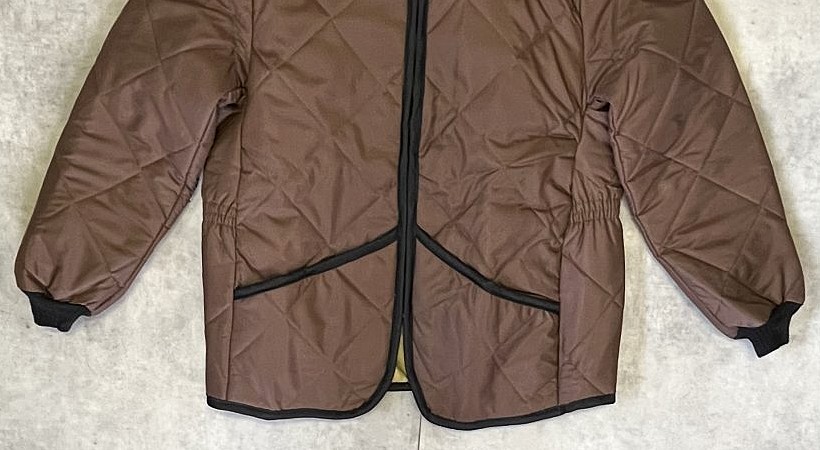 画像: 70'S SEARS "TED WILLIAMS" キルティングジャケット ブラウン (DEADSTOCK) 