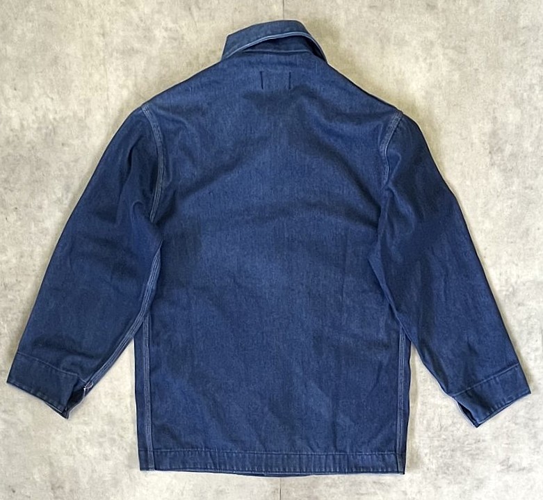 画像4: 80'S BIG MAC 裏地無し デニム カバーオール インディゴ USA製 (VINTAGE)