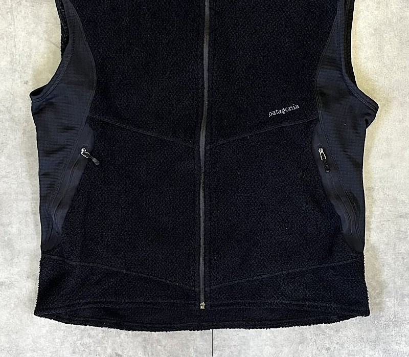 画像: 05'S PATAGONIA レギュレーター R2 フルジップ フリースベスト ブラック (VINTAGE)