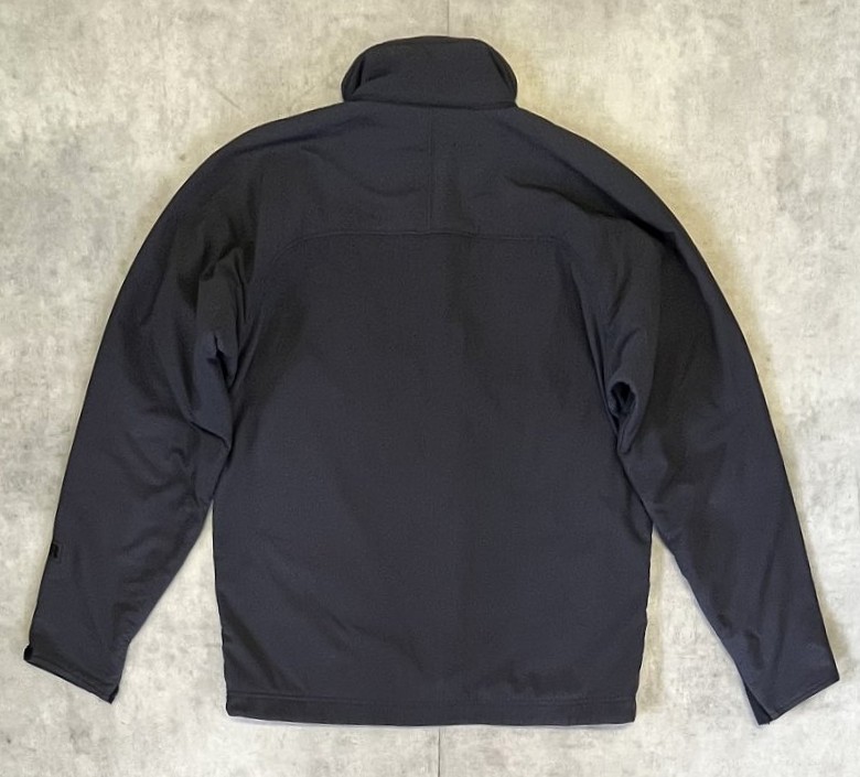 画像5: 02'S PATAGONIA "CORE SKIN JACKET" 刺繍ロゴ 止水ジップ ソフトシェルジャケット ダークグレー USA製 (VINTAGE)