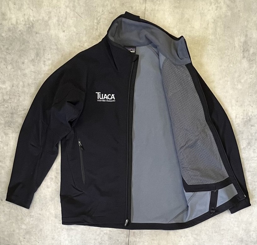 画像3: 02'S PATAGONIA ソフトシェルジャケット ブラック 企業コラボ (VINTAGE)