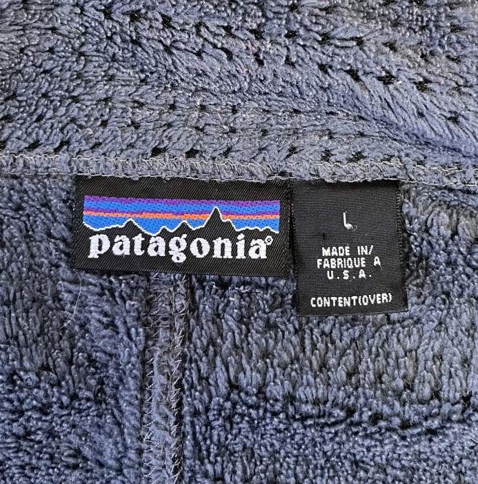 画像2: 02'S PATAGONIA "CORE SKIN JACKET" 刺繍ロゴ 止水ジップ ソフトシェルジャケット ダークグレー USA製 (VINTAGE)