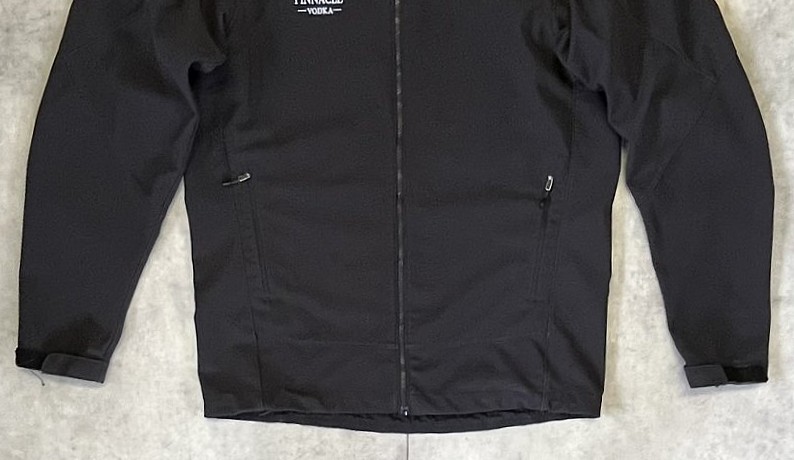 画像: PATAGONIA 裏地POLARTEC WINDBLOCK ソフトシェルジャケット ブラック 企業コラボ (VINTAGE)