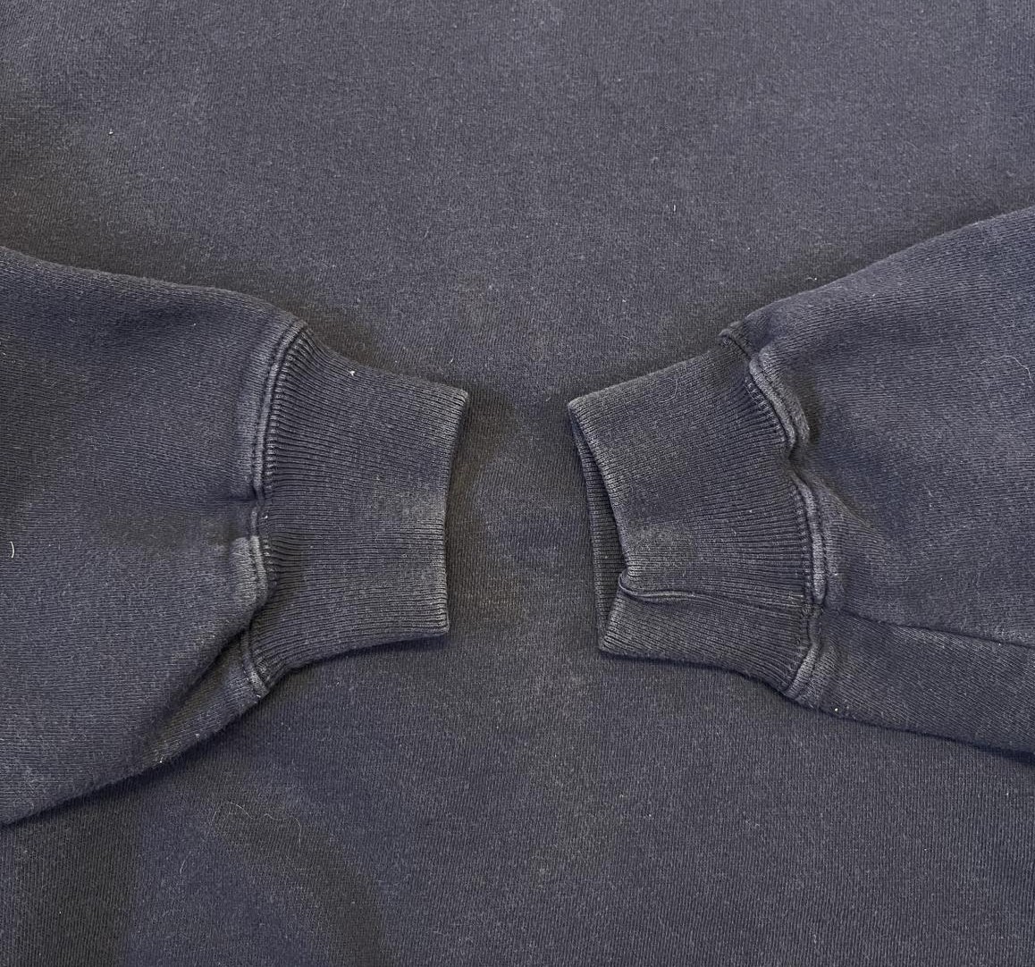 画像: 90'S GAP 旧タグ ヘビーウエイト 前Vガゼット付き スウェットシャツ ネイビー (VINTAGE)