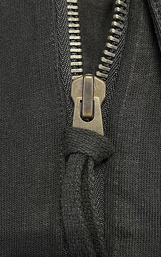 画像3: 90'S RALPH LAUREN "A-2" フライトジャケット IDEALジップ ブラック (VINTAGE)