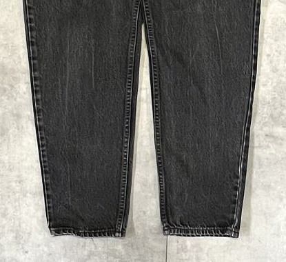 画像: 90'S LEVIS 550 デニム ブラック W34L30 USA製 (VINTAGE)