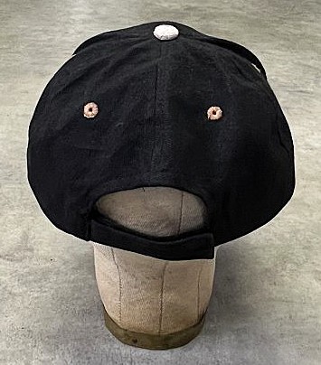 画像4: IPSWITCH AUSTRALIA 6パネル レザー/コットン ツートンカラー ベースボールキャップ ブラック/ベージュ (USED)