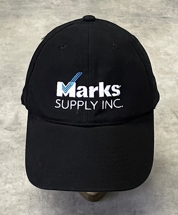 画像2: MARKS SUPPLY INC 6パネル ベースボールキャップ ブラック (USED)
