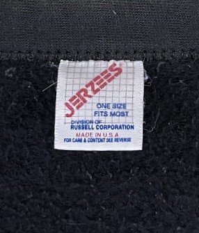 画像2: 80'S JERZEES "MARTHA'S VINEYARD" スウェット カーディガン ブラック USA製 (VINTAGE)