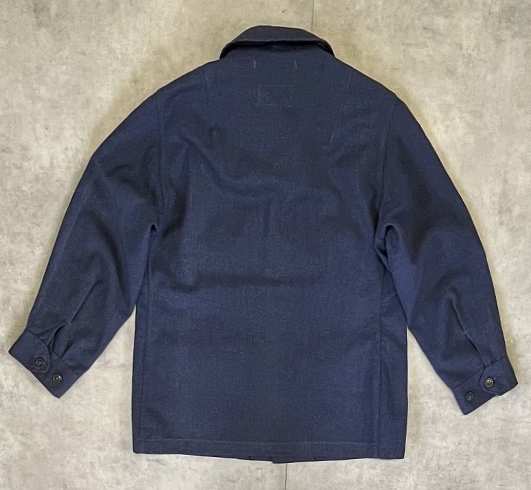 画像4: 50'S アメリカ軍 USAF "A-1A" 黒タグ 4ポケット ウールジャケット エアフォースブルー (VINTAGE)