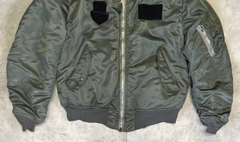画像: 70'S アメリカ軍 USAF "MIL-J-8279E" MA-1 フライトジャケット SCOVILLジップ (VINTAGE) 