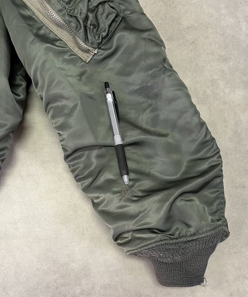 画像7: 70'S アメリカ軍 USAF "MIL-J-8279E" MA-1 フライトジャケット SCOVILLジップ (VINTAGE) 