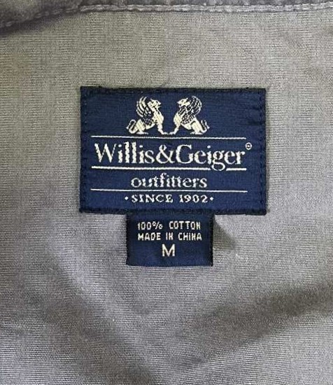 画像2: 90'S WILLIS & GEIGER フィールドジャケット カーキ (VINTAGE)