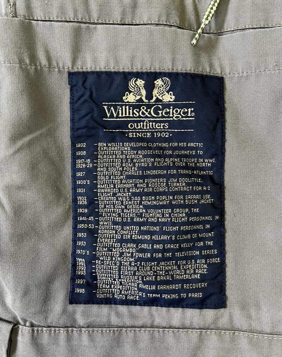 画像3: 90'S WILLIS & GEIGER フィールドジャケット カーキ (VINTAGE)